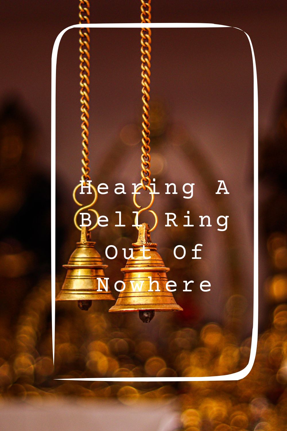 Significance of ringing a bell in puja ritual