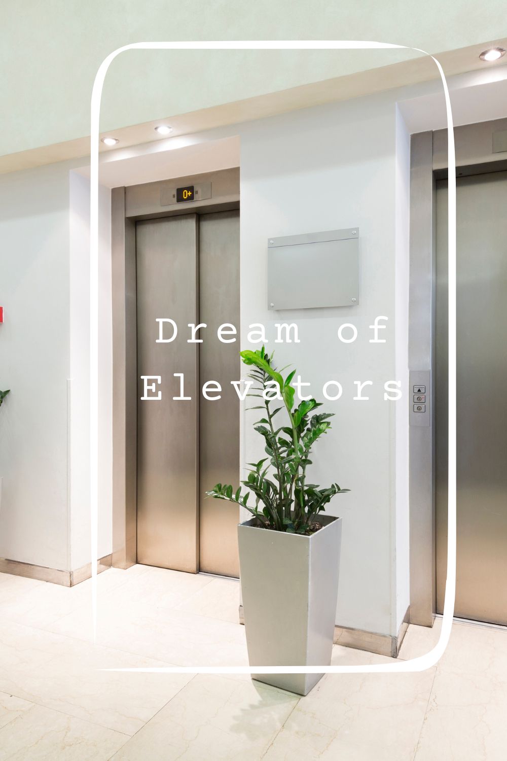 Dream of Elevators pin1
