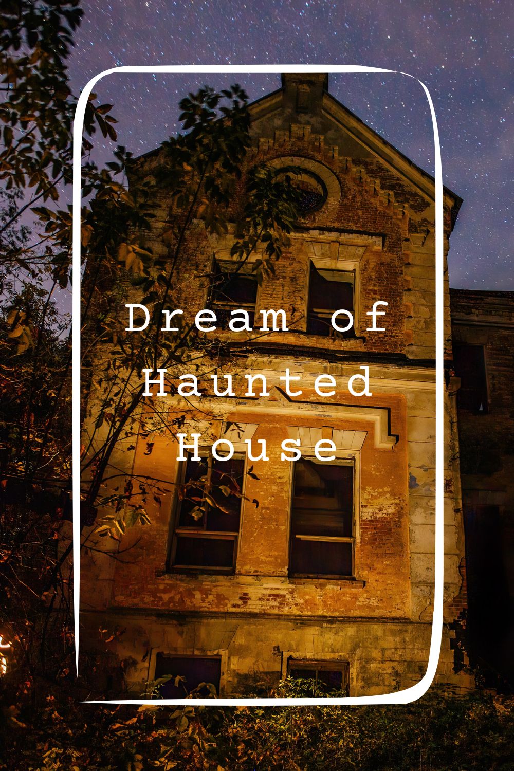 Dream of Haunted House1